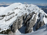 Via Normale Monte Baldo - Coal Santo - Il M. Telegrafo visto dalla cima del Coal Santo