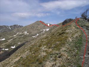 Via Normale Monte Gennaio