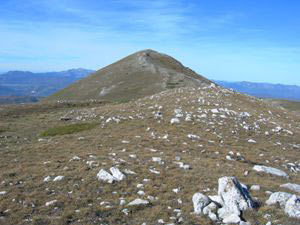 Via Normale Monte San Franco (da S)