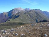 Via Normale Cresta di Rotigliano - Dalla Cresta di Rotigliano 2096 m vista della Catena Ovest del Gran Sasso