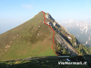 Via Normale Pizzo del Vescovo