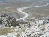 Via Normale Monte Infornace - Il canalone breccioso chiamato la Canala