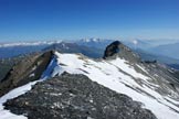 Via Normale Bruschghorn - La Cima N del Bruschghorn, dalla Cima principale