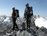 Via Normale Madaccio di dentro - Sulla cima