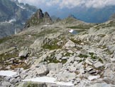 Via Normale Piz Casnil - In discesa, sul sentiero che conduce alla Capanna dellAlbigna 