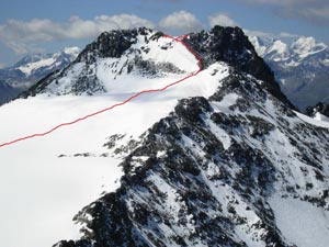 Via Normale Piz Sarsura
