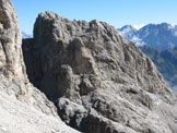 Via Normale Cima Zopl - Vista salendo a Cima Campido