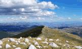 Via Normale Monte Mutria - Veduta sui Monti del Sannio