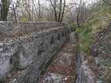 Via Normale Monte Pravello - Fortificazione lungo la cresta