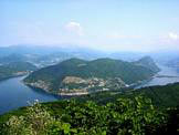 Via Normale Monte Pravello - Panorama sulla Valceresio e Lugano dalla vetta