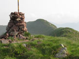 Via Normale Monte Misa - La cima con dietro il secondo cimotto