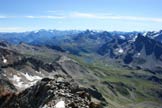 Via Normale Pizzo Paradisino - Panorama di vetta verso E