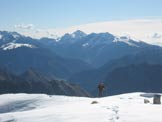 Via Normale Pizzo dei Tre Signori - Salendo il Passo in inverno