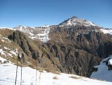 Via Normale Pizzo dei Tre Signori - Vista sul Pizzo