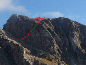 Via Normale Monte Cernera - Variante Possoliva