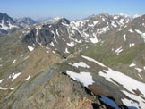 Via Normale Monte Forcellina - Sulla cresta SW