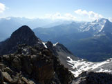 Via Normale Monte Forcellina - Il Monte Foscagno e la Cima di Piazzi, dalla vetta