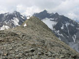 Via Normale Corna di Capra - Il Pizzo Paradisino, dalla vetta della Corna di Capra