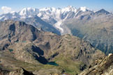 Via Normale Piz Languard - Il Gruppo del Bernina dalla vetta