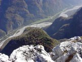 Via Normale Rocchetta - Val Cordevole dalla cima