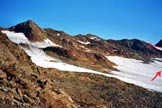 Via Normale Cima Venezia - Cima Venezia dal passaggio di (q. 3140 m)