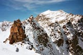 Via Normale Cima Vertana (da NE e ver. S) - La Cima Vertana, dal Passo dellAngelo