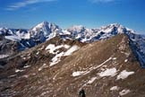 Via Normale Punta Peder di Mezzo - Panorama di vetta verso SW