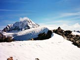 Via Normale Cime dei Forni - Sulla Cima Centrale