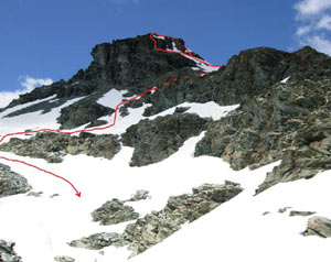 Via Normale Sasso Moro