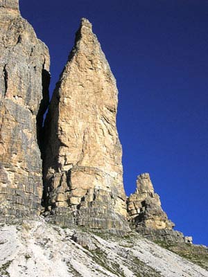 Via Normale Piccolissima di Lavaredo - Via Cassin