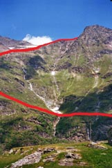 Via Normale Puntone dei Fracin - Litinerario, dallAlpe di Piotta