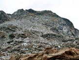 Via Normale Cima de Gagela - La Cima de Gagela, dalla pozza a SW 