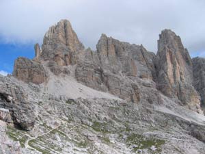 Via Normale Cima Fanis Sud - Ferrata Tomaselli