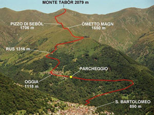 Via Normale Monte Tabor