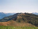 Via Normale Monte Tabor - Panorama verso il Monte Bregagno, dalla vetta