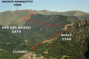 Via Normale Monte Marnotto