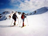 Via Normale Monte Marnotto - A sinistra il Marnotto, dallitinerario di salita