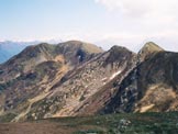 Via Normale Monte Bregagno - Cresta WNW - A sinistra il Monte Bregagno, da WNW