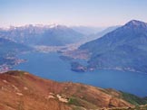 Via Normale Monte Bregagno - Cresta WNW - Il Lago di Como e lo sbocco della Valtellina, dalla vetta