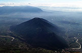 Via Normale Monte Monaco di Gioia - Vista su M. Acero (q. 736 m) e la Valle del Titerno