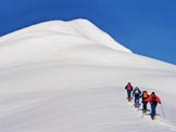 Via Normale Vetta del Vallone - In salita scialpinistica