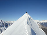 Via Normale Pizzo del Vento - Cresta di salita del Pizzo del Vento