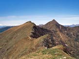 Via Normale Monte Bregagno - Pizzo di Gino - La Cima Pianchette e il Pizzo di Gino da ESE