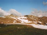 Via Normale Cima de Barna - Il pianoro fra il Monte Bardan e la Cima de Barna