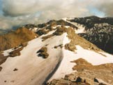 Via Normale Cima de Barna - Sulla vetta