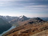 Via Normale Pizzo della Pal - Il Lago di Lei e il Pizzo Stella, dalla vetta