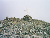 Via Normale Cima Zigoln - La croce di vetta