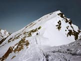 Via Normale Piz Surgonda - Lultimo tratto di cresta