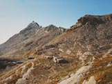 Via Normale Pizzo Truzzo - Verso la cresta NW del Pizzo Truzzo