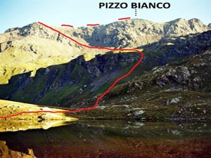 Via Normale Pizzo Bianco